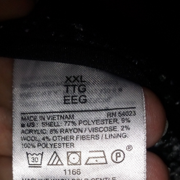 Old Navy Women's Wool Blend Long Coat Size XXL - Picture 6 of 6